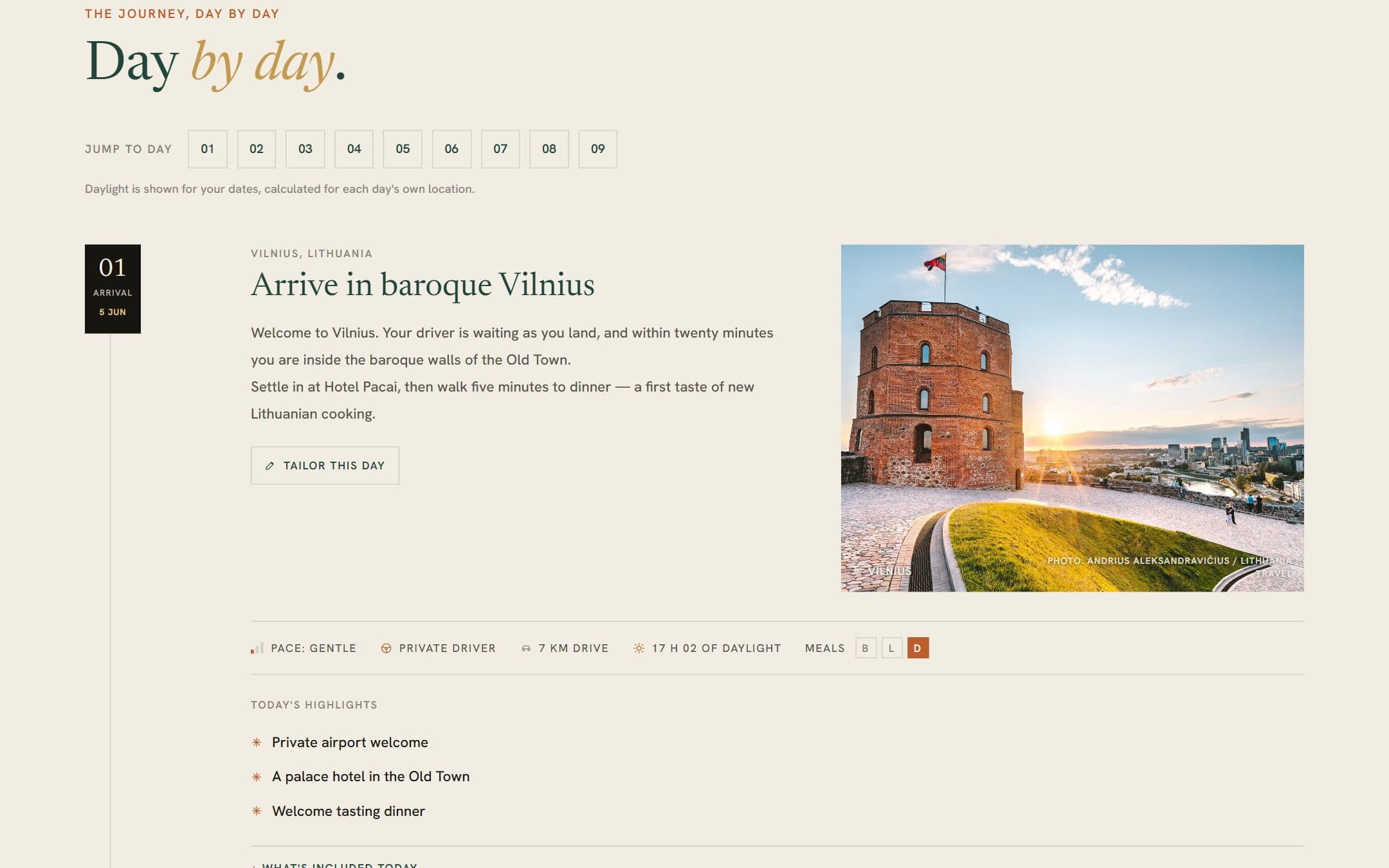 Editorial design — day-by-day plan