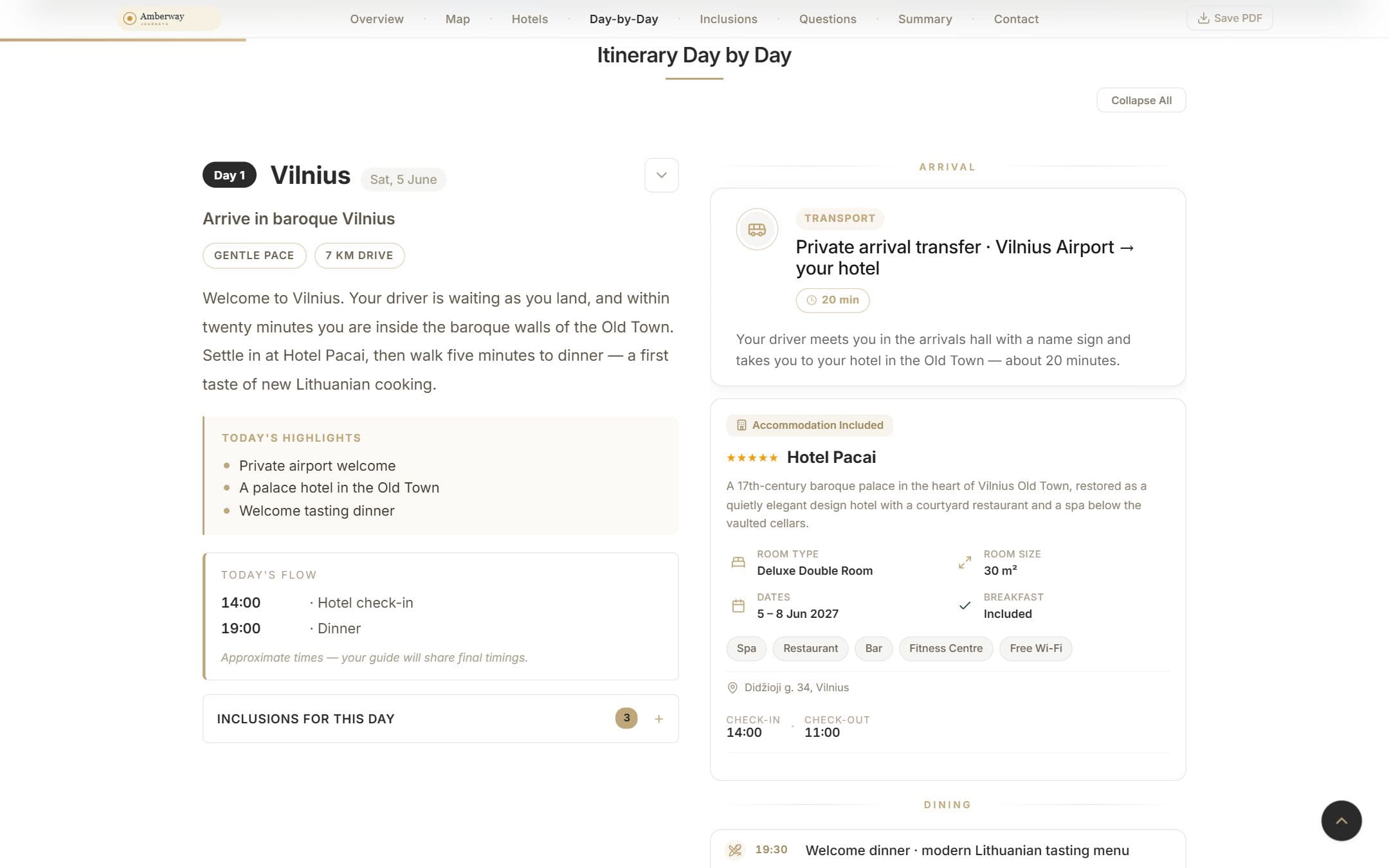 Modern design — day-by-day plan